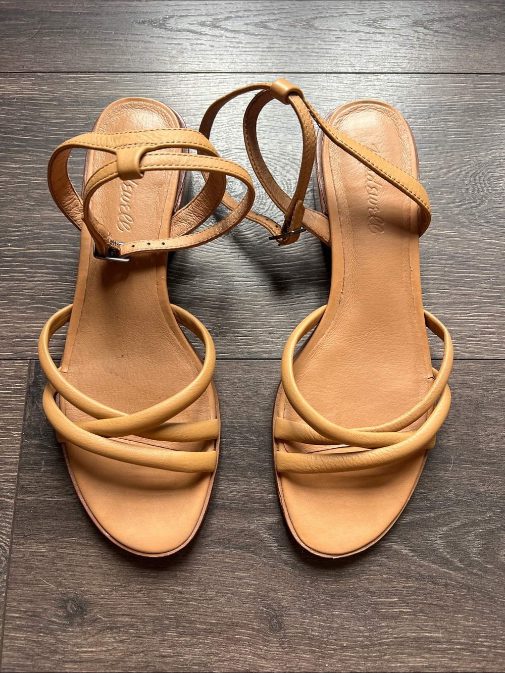 Madewell Gena Ankle Strap Sandals